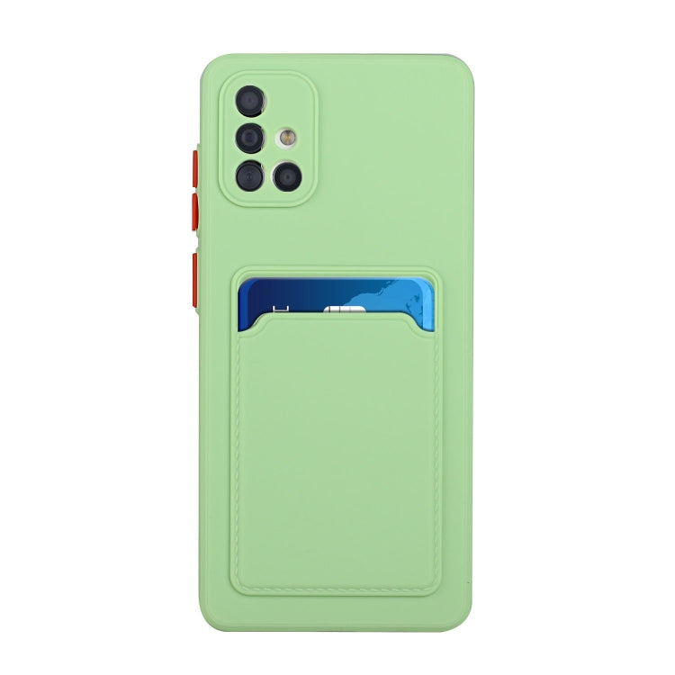 For Samsung Galaxy A51 5G Card Slot Design Shockproof TPU Protective Case