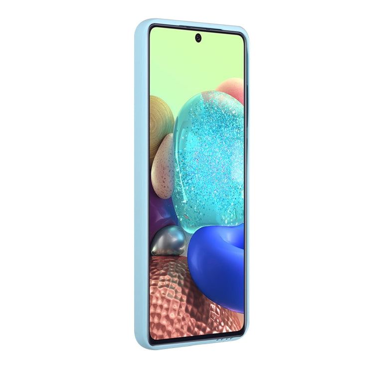 For Samsung Galaxy A51 5G Card Slot Design Shockproof TPU Protective Case