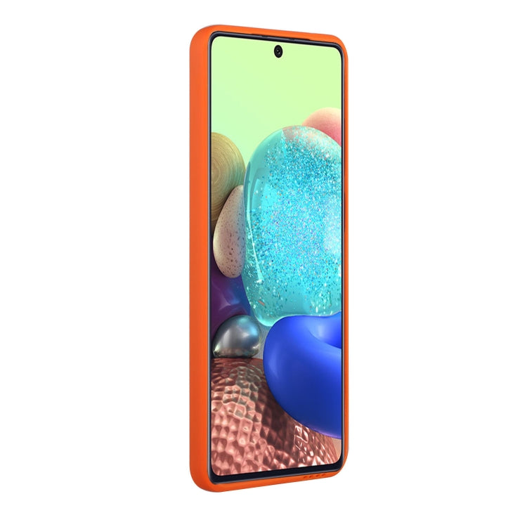 For Samsung Galaxy A51 5G Card Slot Design Shockproof TPU Protective Case