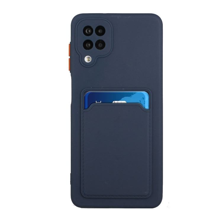 For Samsung Galaxy M12 Card Slot Design Shockproof TPU Protective Case