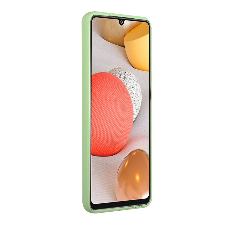 For Samsung Galaxy M12 Card Slot Design Shockproof TPU Protective Case