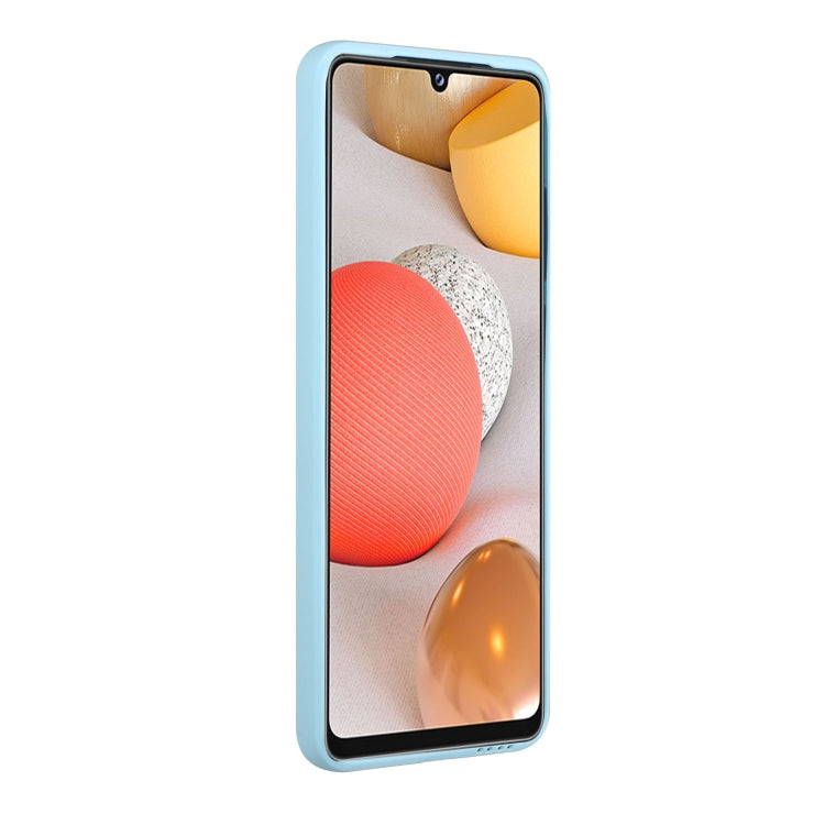 For Samsung Galaxy M12 Card Slot Design Shockproof TPU Protective Case