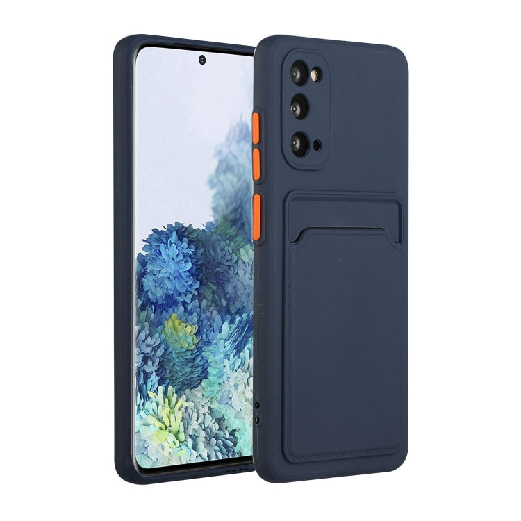 For Samsung Galaxy S20 Card Slot Design Shockproof TPU Protective Case