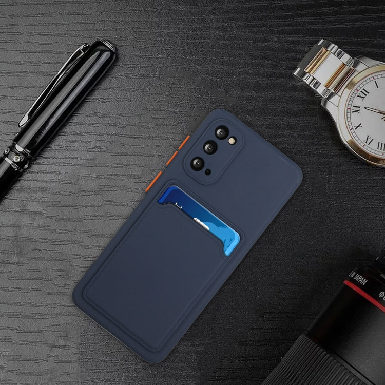 For Samsung Galaxy S20 Card Slot Design Shockproof TPU Protective Case