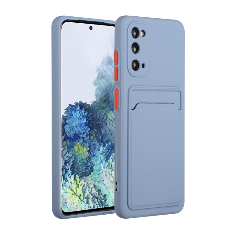 For Samsung Galaxy S20 Card Slot Design Shockproof TPU Protective Case
