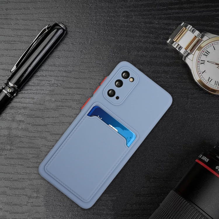 For Samsung Galaxy S20 Card Slot Design Shockproof TPU Protective Case