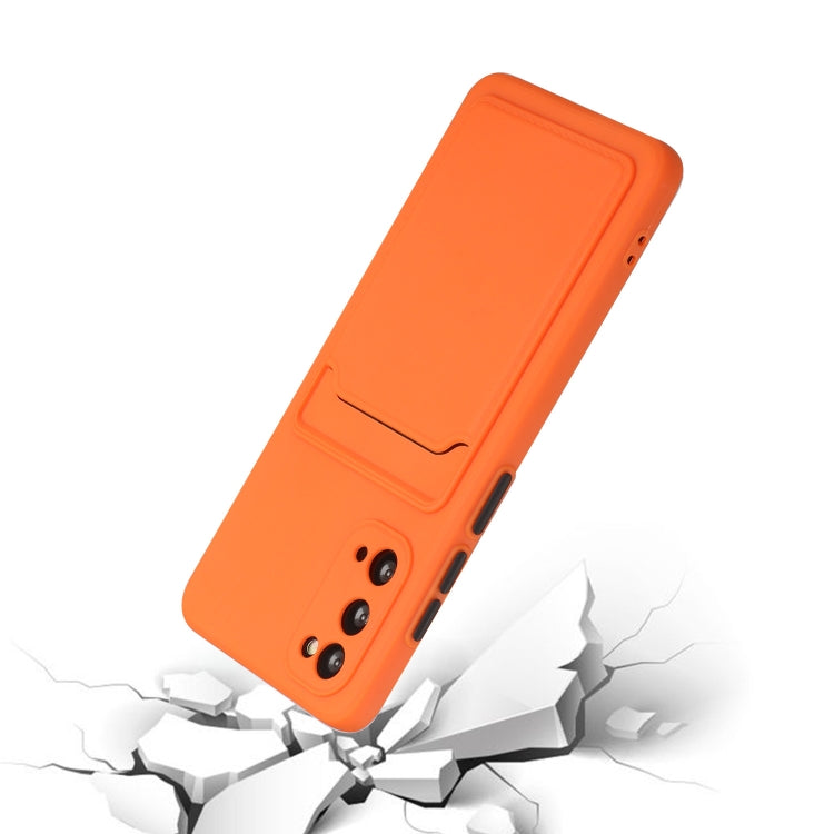 For Samsung Galaxy S20 Card Slot Design Shockproof TPU Protective Case