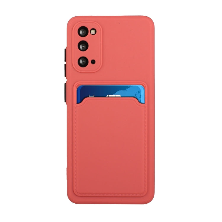 For Samsung Galaxy S20 Card Slot Design Shockproof TPU Protective Case