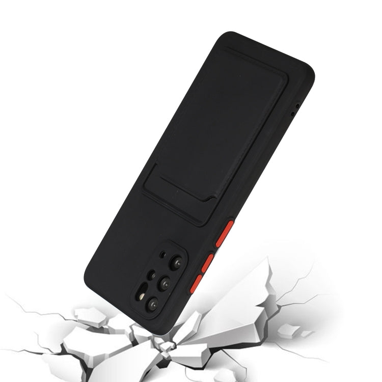 For Samsung Galaxy S20+ Card Slot Design Shockproof TPU Protective Case