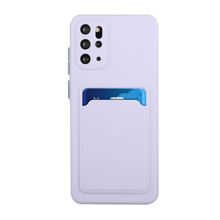 For Samsung Galaxy S20+ Card Slot Design Shockproof TPU Protective Case
