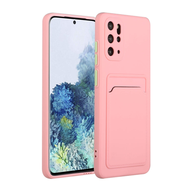 For Samsung Galaxy S20+ Card Slot Design Shockproof TPU Protective Case