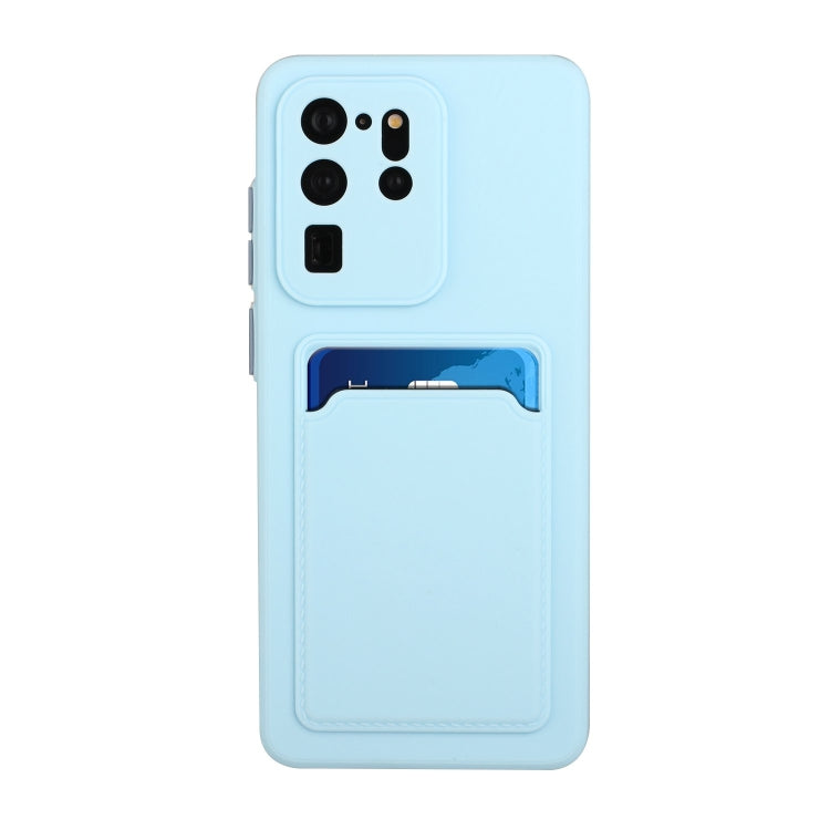 For Samsung Galaxy S20 Ultra Card Slot Design Shockproof TPU Protective Case