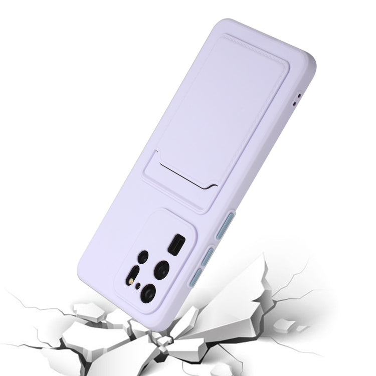 For Samsung Galaxy S20 Ultra Card Slot Design Shockproof TPU Protective Case