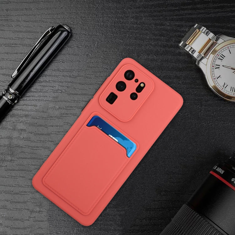 For Samsung Galaxy S20 Ultra Card Slot Design Shockproof TPU Protective Case