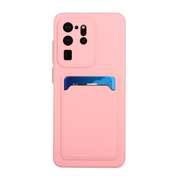 For Samsung Galaxy S20 Ultra Card Slot Design Shockproof TPU Protective Case