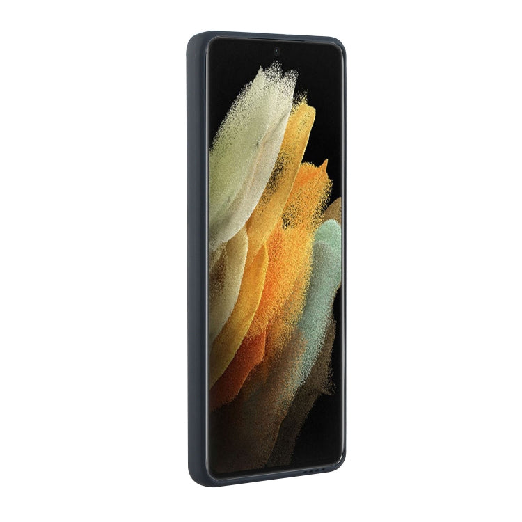 For Samsung Galaxy S21 Ultra 5G Card Slot Design Shockproof TPU Protective Case