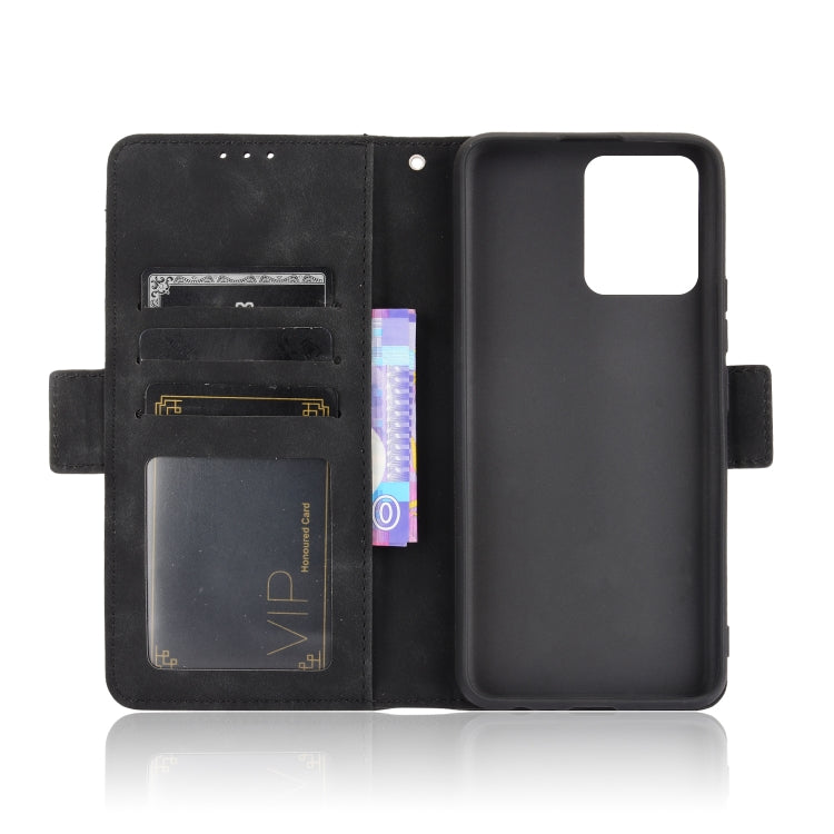 For OPPO Realme 8 4G / Realme 8 Pro 4G Skin Feel Calf Pattern Horizontal Flip Leather Case with Holder & Card Slots & Photo Frame