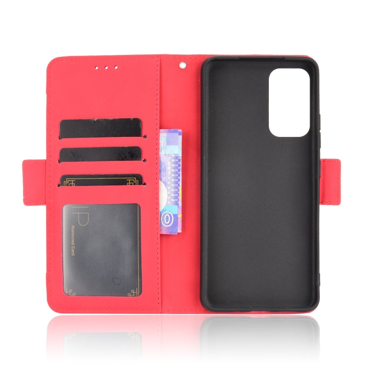 For Samsung Galaxy A82 5G / Quantum 2 5G Skin Feel Calf Pattern Horizontal Flip Leather Case with Holder & Card Slots & Photo Frame