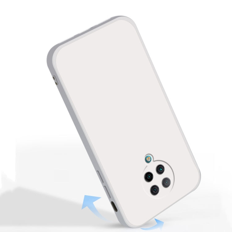 For Xiaomi Redmi K30 Pro Solid Color Imitation Liquid Silicone Straight Edge Dropproof Full Coverage Protective Case