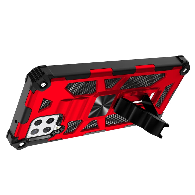 For Samsung Galaxy A42 5G Shockproof TPU + PC Magnetic Protective Case with Holder