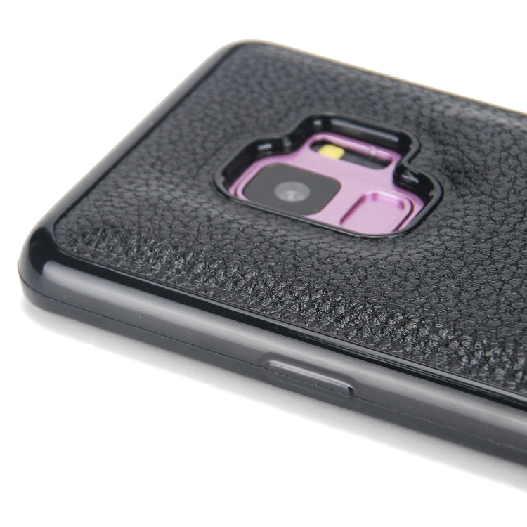 For Samsung Galaxy S9 Litchi Texture Horizontal Flip Buckle Detachable Magnetic PU Leather Case with Card Slots & Wallet & Photo Frame