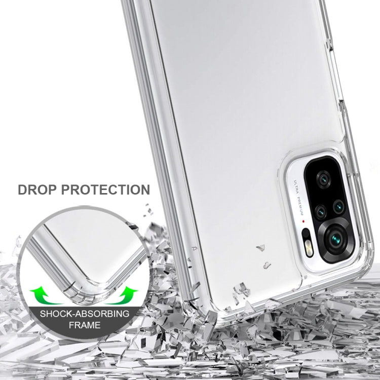 For Xiaomi Redmi Note 10 Shockproof Scratchproof TPU + Acrylic Protective Case