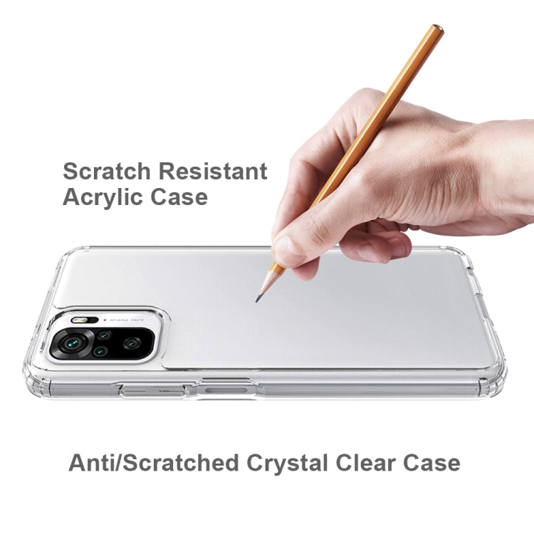 For Xiaomi Redmi Note 10 Shockproof Scratchproof TPU + Acrylic Protective Case