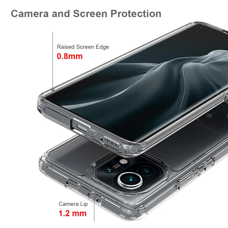 For Xiaomi Mi 11 Shockproof Scratchproof TPU + Acrylic Protective Case