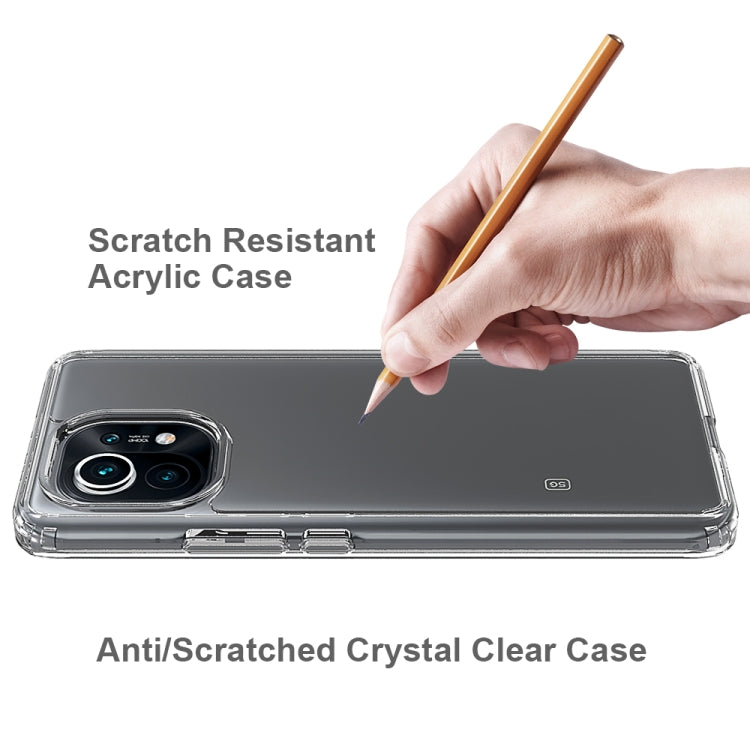 For Xiaomi Mi 11 Shockproof Scratchproof TPU + Acrylic Protective Case