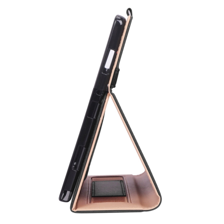 For Samsung Galaxy Tab A7 10.4 (2020) T500 Business Retro PU Horizontal Flip Leather Case with Holder & Card Slots & Hand Strap