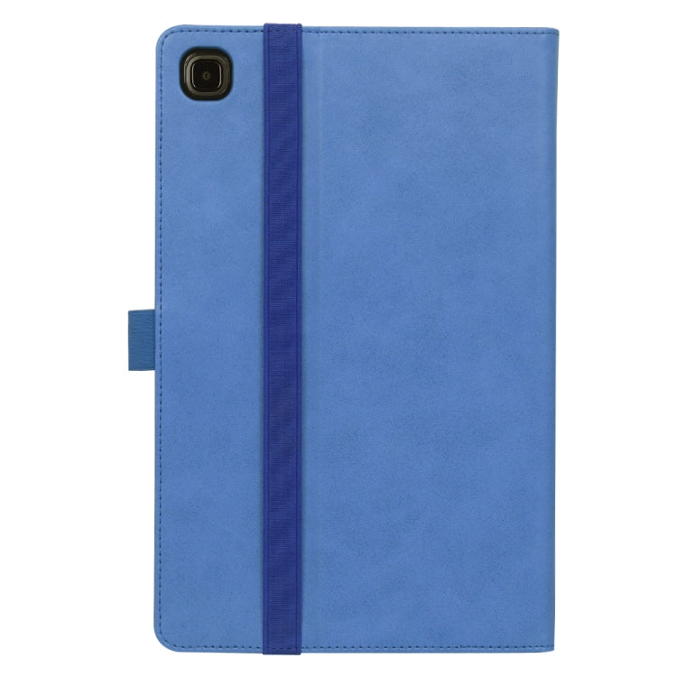 For Samsung Galaxy Tab A7 10.4 (2020) T500 Business Retro PU Horizontal Flip Leather Case with Holder & Card Slots & Hand Strap