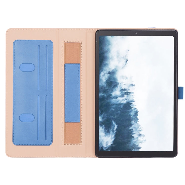 For Samsung Galaxy Tab A7 10.4 (2020) T500 Business Retro PU Horizontal Flip Leather Case with Holder & Card Slots & Hand Strap