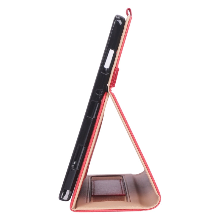 For Samsung Galaxy Tab A7 10.4 (2020) T500 Business Retro PU Horizontal Flip Leather Case with Holder & Card Slots & Hand Strap