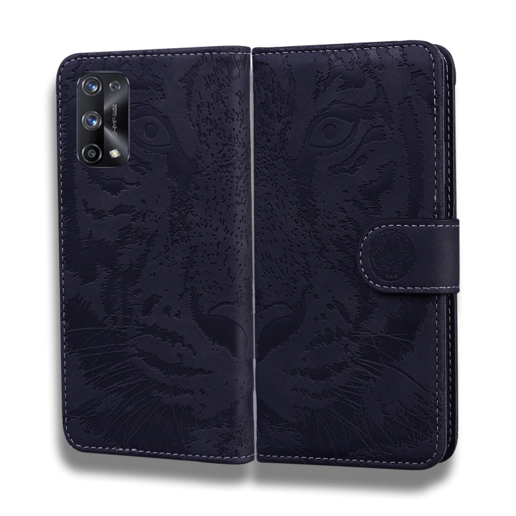 For OPPO Realme X7 Pro 5G Tiger Embossing Pattern Horizontal Flip Leather Case with Holder & Card Slots & Wallet