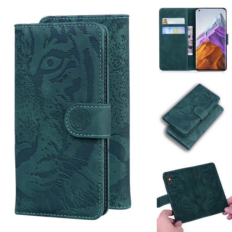 For Xiaomi Mi 11 Pro Tiger Embossing Pattern Horizontal Flip Leather Case with Holder & Card Slots & Wallet
