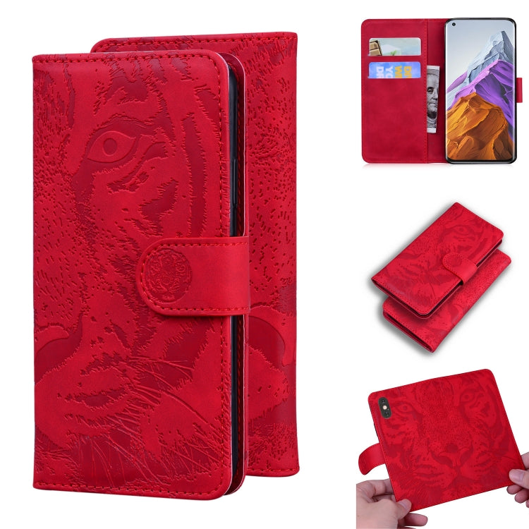 For Xiaomi Mi 11 Pro Tiger Embossing Pattern Horizontal Flip Leather Case with Holder & Card Slots & Wallet