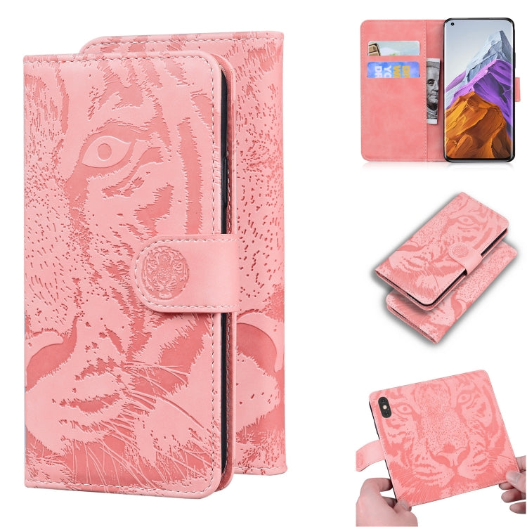 For Xiaomi Mi 11 Pro Tiger Embossing Pattern Horizontal Flip Leather Case with Holder & Card Slots & Wallet