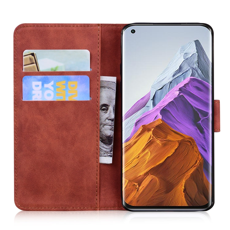 For Xiaomi Mi 11 Pro Tiger Embossing Pattern Horizontal Flip Leather Case with Holder & Card Slots & Wallet