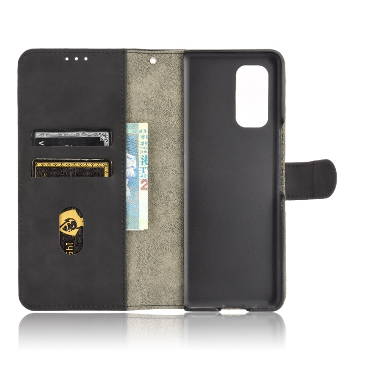 For Xiaomi Mi Mix Fold Solid Color Skin Feel Magnetic Buckle Horizontal Flip Calf Texture PU Leather Case with Holder & Card Slots & Wallet