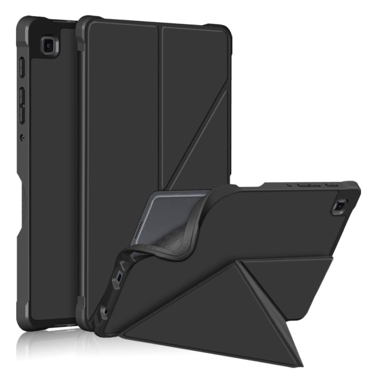 For Samsung Galaxy Tab A7 Lite 8.7 T220 / T225 Multi-folding Horizontal Flip PU Leather Shockproof Case with Holder