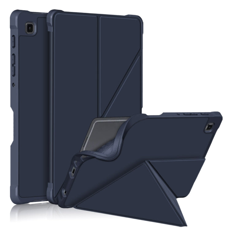 For Samsung Galaxy Tab A7 Lite 8.7 T220 / T225 Multi-folding Horizontal Flip PU Leather Shockproof Case with Holder