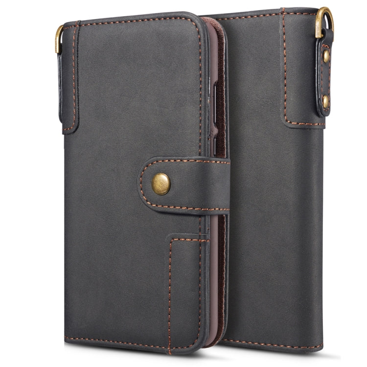 For Samsung Galaxy S21+ 5G Retro Cowhide Texture Horizontal Leather Case with Card Slots & Wallet & Holder & Lanyard & Hand Strap