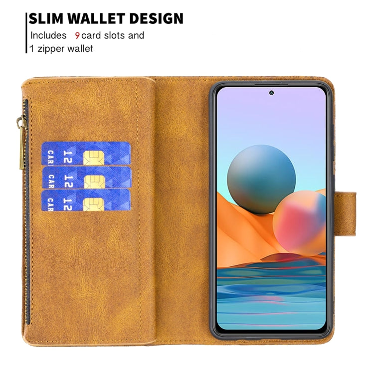 For Xiaomi Redmi Note 10 Pro Flying Butterfly Embossing Pattern Zipper Horizontal Flip Leather Case with Holder & Card Slots & Wallet