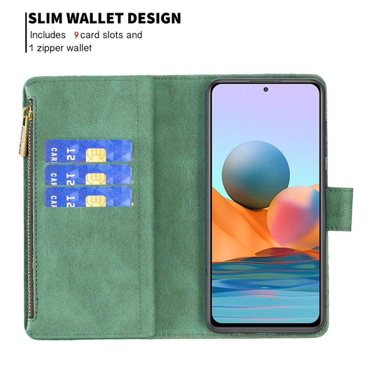 For Xiaomi Redmi Note 10 Pro Flying Butterfly Embossing Pattern Zipper Horizontal Flip Leather Case with Holder & Card Slots & Wallet