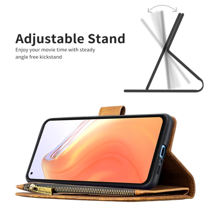 For Xiaomi Mi 10T Pro 5G Flying Butterfly Embossing Pattern Zipper Horizontal Flip Leather Case with Holder & Card Slots & Wallet