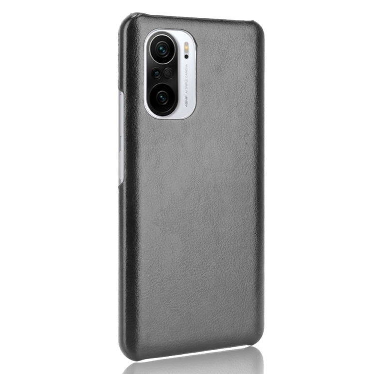For Xiaomi Redmi K40 / K40 Pro / Poco F3 Shockproof Litchi Texture PC + PU Case