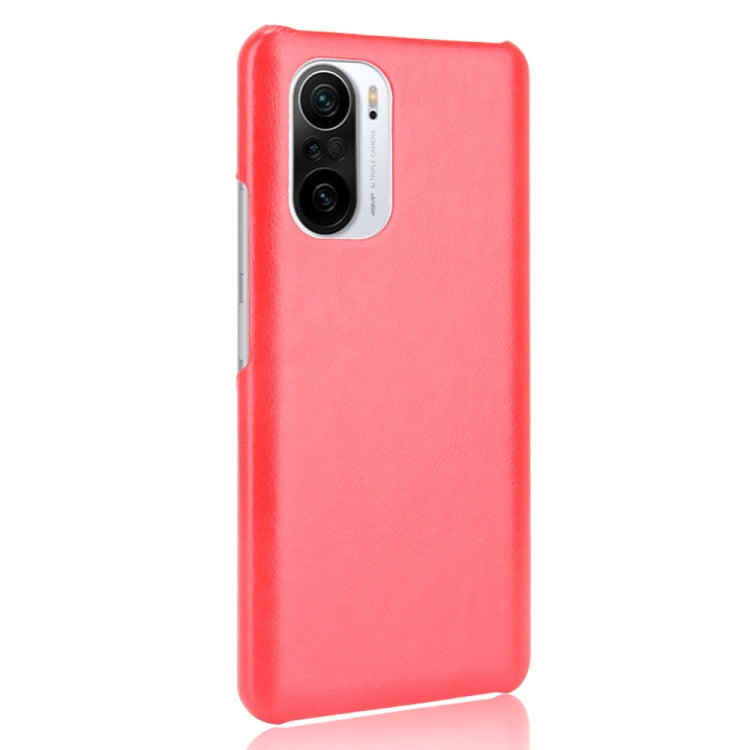 For Xiaomi Redmi K40 / K40 Pro / Poco F3 Shockproof Litchi Texture PC + PU Case