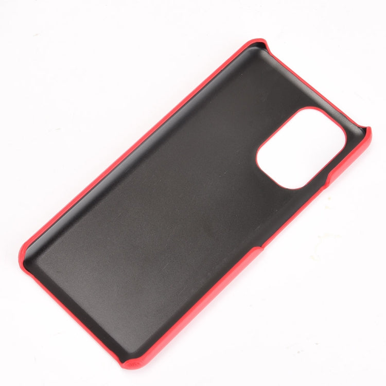 For Xiaomi Redmi K40 / K40 Pro / Poco F3 Shockproof Litchi Texture PC + PU Case