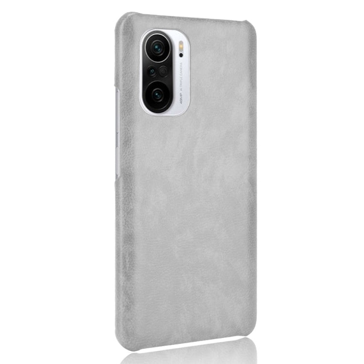 For Xiaomi Redmi K40 / K40 Pro / Poco F3 Shockproof Litchi Texture PC + PU Case