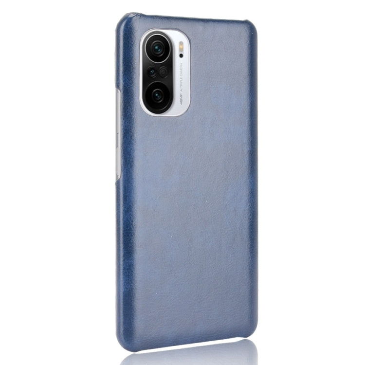 For Xiaomi Redmi K40 / K40 Pro / Poco F3 Shockproof Litchi Texture PC + PU Case